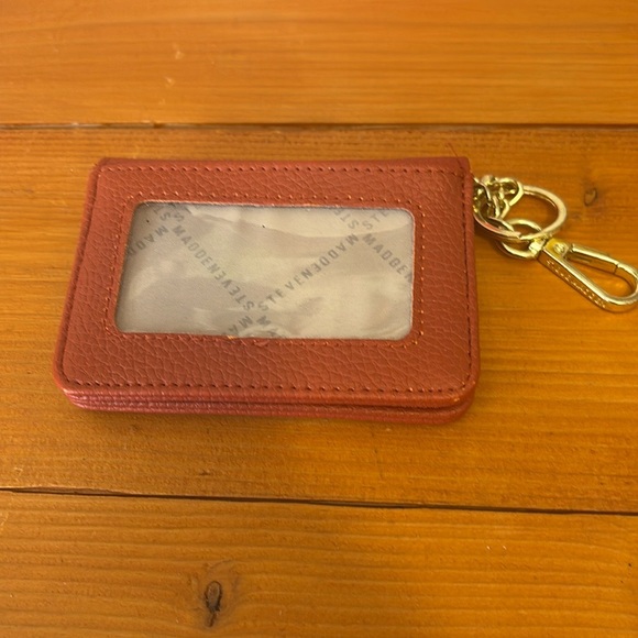 steve madden burnt orange card case - Picture 1 of 4